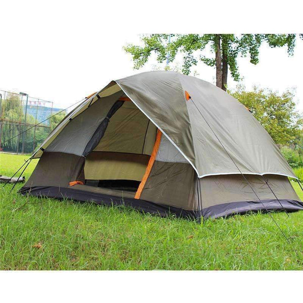 Planet Gates 4 Person Double layer Tents Waterproof UV Weather Resistant Family Outdoor Fishing Hunting Party Camping Tent Beach Travel CN/RU