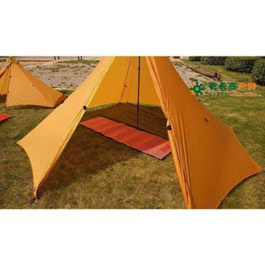 Planet Gates 4 Person Ultrlight Camping Tent barraca camping Tents 20D Both Sides Silicone Large Camp tente 860g