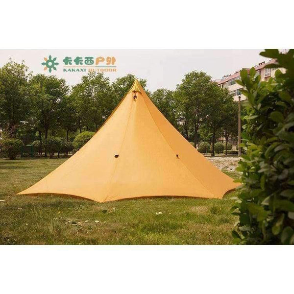 Planet Gates 4 Person Ultrlight Camping Tent barraca camping Tents 20D Both Sides Silicone Large Camp tente 860g