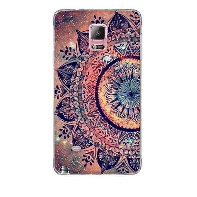 Planet Gates Phone Case For Samsung Galaxy Note 4 Case Cover Silicone Soft TPU 3D Pattern Cover For Samsung Galaxy Note4 Cover Funda Capa
