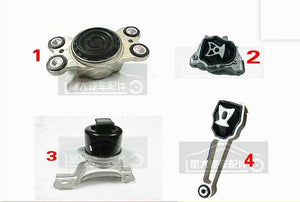 Planet Gates 4 piece Engine Mount transmission mount support For Volvo S80 XC60 For Land Rover Freelander 2 LR2