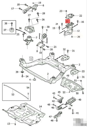 Planet Gates 4 piece Engine Mount transmission mount support For Volvo S80 XC60 For Land Rover Freelander 2 LR2