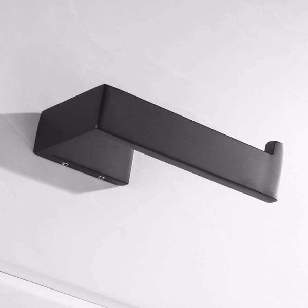 Planet Gates 4 pieces Set Matte Black SUS 304 Stainless Steel Bathroom Hardware Set Robe Hook Towel Bar Toilet Paper Holder Bathroom Accessories