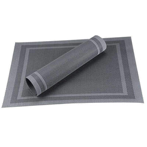 Planet Gates 4 PVC Vinyl Placemats for Dining Table Runner Linens place mat in Kitchen Accessories Cup Wine mat coaster pad in Stock