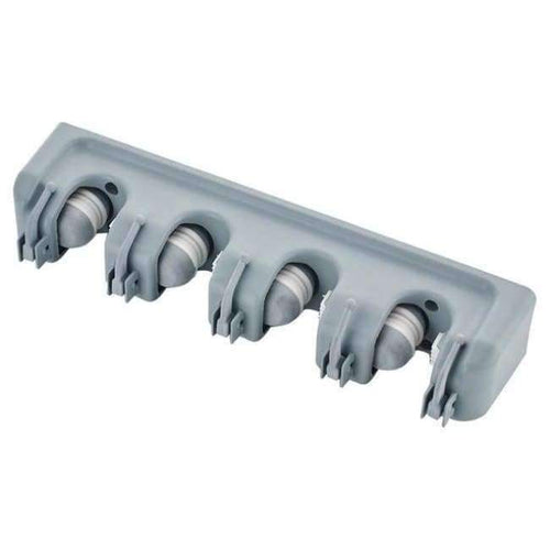 Planet Gates 4 racks Kitchen Organizer Mop Holder 5/4/3 Position Brush Broom Hanger Storage Rack Household Mop Brush Hanger Kitchen Gadgets