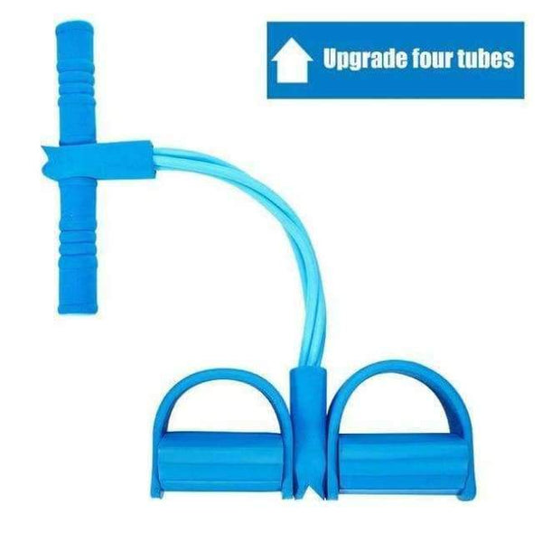 Planet Gates 4 Rally Blue 2 & 4 Levels Latex Fitness Resistance Bands Pedal Pull Rally Sit-ups Good Elasticity Body Building Fitness Equipments