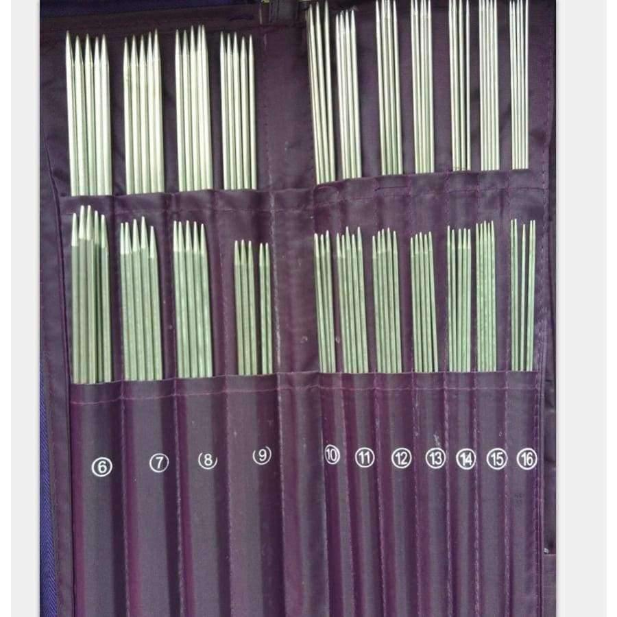 Planet Gates 4 round needle Knitting Double Pointed A Set of stainless steel Knitting Needle Crochet Hooks Circular Needle Hook Needlework Knitted Tool 611