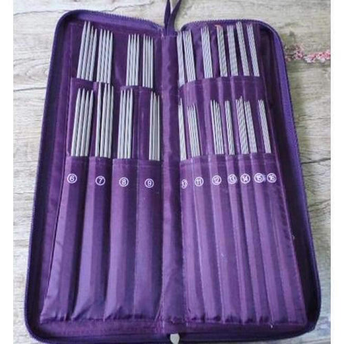 Planet Gates 4 round needle Knitting Double Pointed A Set of stainless steel Knitting Needle Crochet Hooks Circular Needle Hook Needlework Knitted Tool 611