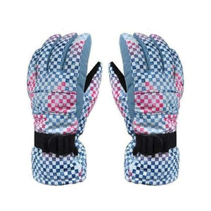 Planet Gates 4 / S Women Ski gloves Windproof Waterproof Warm Cycling Ski Snow Snowmobile Motorcycle Snowboard Skiing Gloves Winter Outdoor