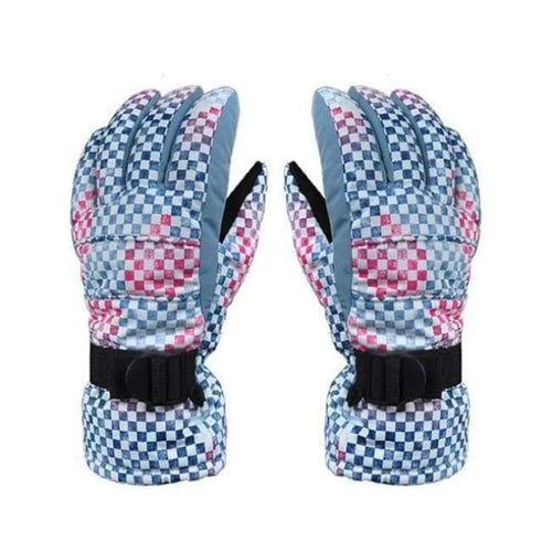 Planet Gates 4 / S Women Ski gloves Windproof Waterproof Warm Cycling Ski Snow Snowmobile Motorcycle Snowboard Skiing Gloves Winter Outdoor