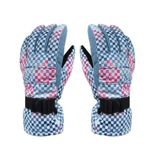 Planet Gates 4 / S Women Ski gloves Windproof Waterproof Warm Cycling Ski Snow Snowmobile Motorcycle Snowboard Skiing Gloves Winter Outdoor