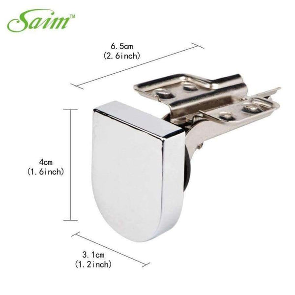 Planet Gates 4/Set Chain Gear With Glass Surface Step Stainless Steel Chain Furniture Accessories