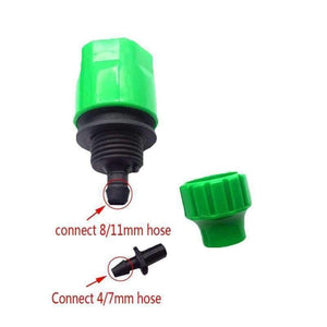 Planet Gates 4 Way Garden Water Tap Adaptor Hose Splitter Quick Connectors Garden Watering Irrigation Supplies 1/4 or 3/8 Inch Hose Connector