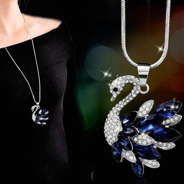 Fashion Elegant Simulated Pearl Choker Necklaces For Women Silver Color Chain Long Necklace Pendant Jewelry Accessories Trendy