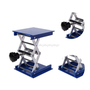 4"x4" Aluminum Router Lift Table Woodworking Engraving Lab Lifting Stand Rack lift platform