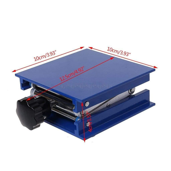 4"x4" Aluminum Router Lift Table Woodworking Engraving Lab Lifting Stand Rack lift platform