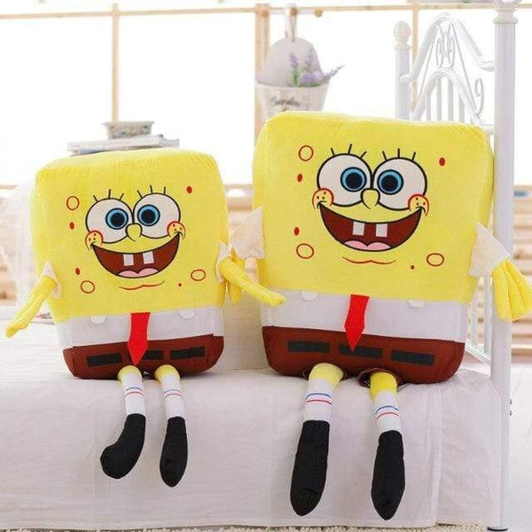 40-100cm Giant Cute Baby Toy Spongebob Patrick Star Plush Toys Cartoon Soft Animal Pillow Anime Doll Children Kids Birthday Gift