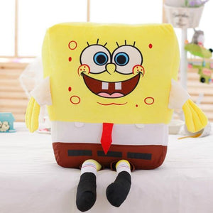 40-100cm Giant Cute Baby Toy Spongebob Patrick Star Plush Toys Cartoon Soft Animal Pillow Anime Doll Children Kids Birthday Gift