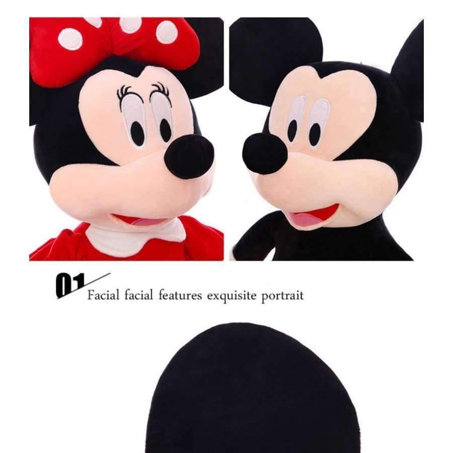 Planet Gates 40-100cm High Quality Stuffed Mickey&Minnie Mouse Plush Toy Dolls Birthday Wedding Gifts For Kids Baby Children