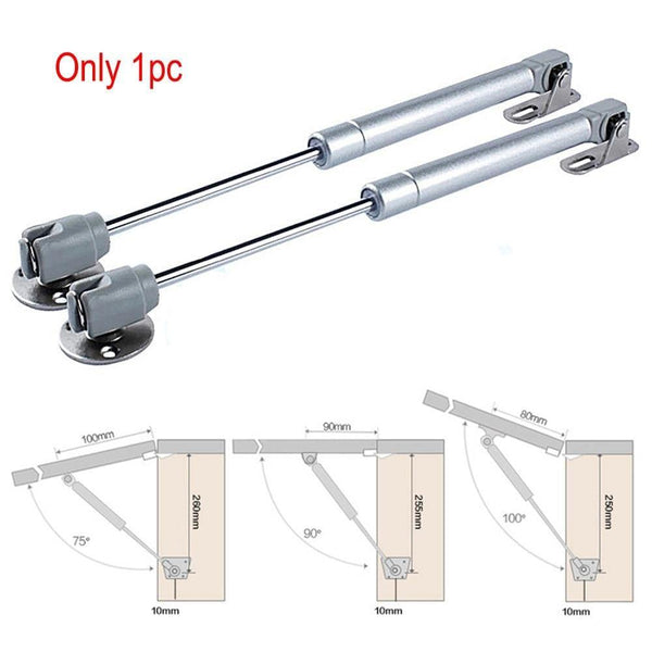 40-150N/4-15KG Hydraulic Support Rod Hinges Door Lift for Kitchen Cabinet Pneumatic Gas Spring for Wood Furniture Hardware