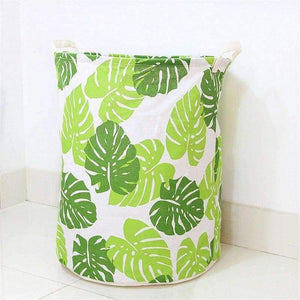 Planet Gates 40*50cm Ins Style Laundry Basket  Linen Flamingo Print Books Dirty Clothes Toys Organizer Home Storage & Organization