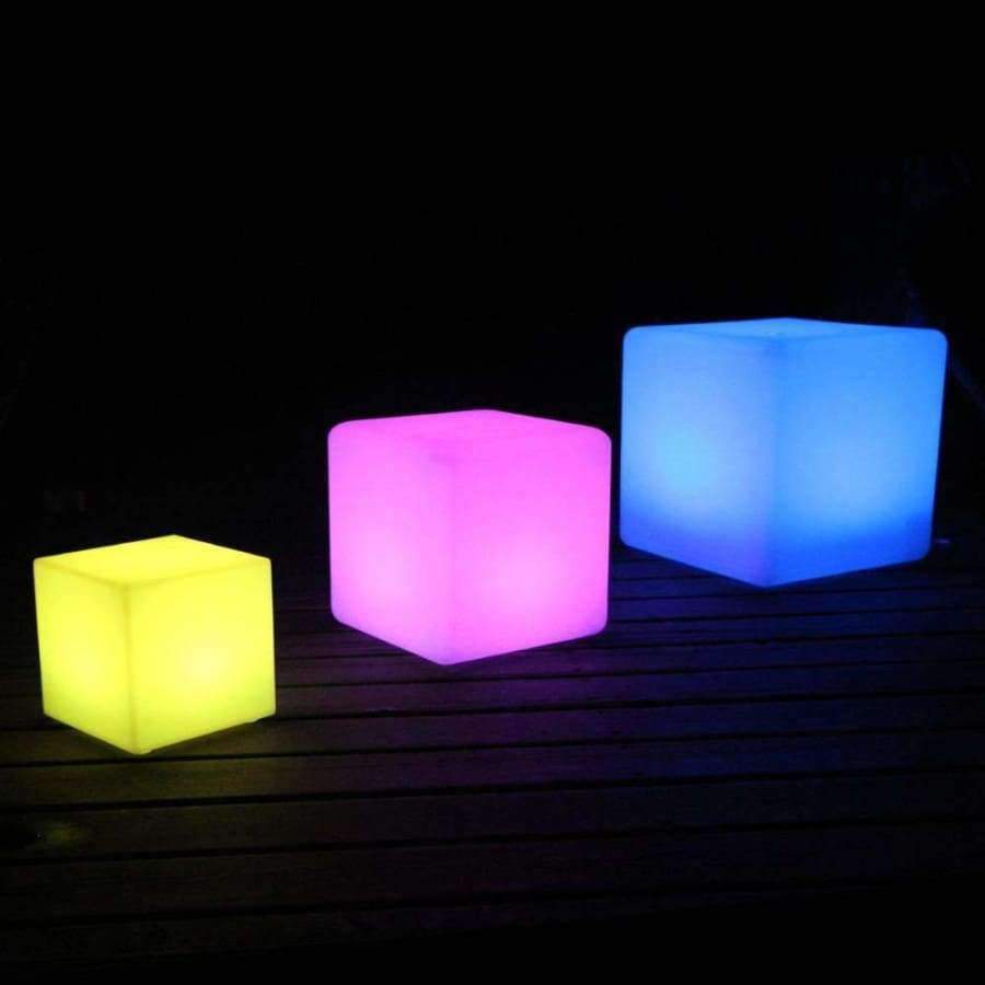 Planet Gates 40 cm led night club cube for outdoor party LED cube/LED bar chair/LED bar stool Factory Sale Free Shipping 1pc