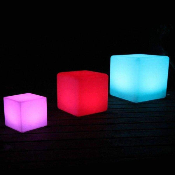 Planet Gates 40 cm led night club cube for outdoor party LED cube/LED bar chair/LED bar stool Factory Sale Free Shipping 1pc
