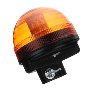 Planet Gates 40 LED Rotating Flashing Amber Beacon Flexible Tractor Warning Light Roadway Safety