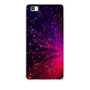 Planet Gates 40 / P8 Lite Phone Case for Huawei P8 Lite Case Cover 3D Relief Paint Printing Case for huawei p8 lite Case Coque for Huawei ALE-L21 Shell