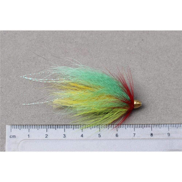 Planet Gates 40 pcs/lot Cone Head Tube Fly 5 Assorted Colors Popular Streamer Fly Salmon Trout Steelhead Fly Fishing Flies Lures Set