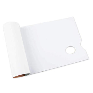 Planet Gates 40 Sheets Palette Paper Pad 22*30cm White Painting Palette for Watercolor Oil Painting Art Supplies Cleaning Palette