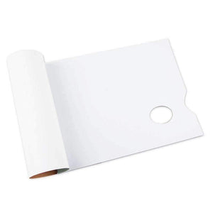 Planet Gates 40 Sheets Palette Paper Pad 22*30cm White Painting Palette for Watercolor Oil Painting Art Supplies Cleaning Palette