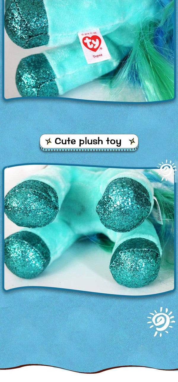 Planet Gates 40 Style Ty Cute Animal Plush Toy Doll Big Eye Owl Dinosaur Unicorn Pony Bat Fox 15cm Soft Stuffed Plush Collectible Toys Gift