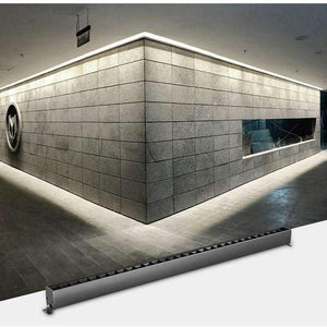 SCON AC110-240V 10head 15head 32-40cm Iron grey surface mounted LED linear line lamp creative OSRAM gallery exhibition bar light