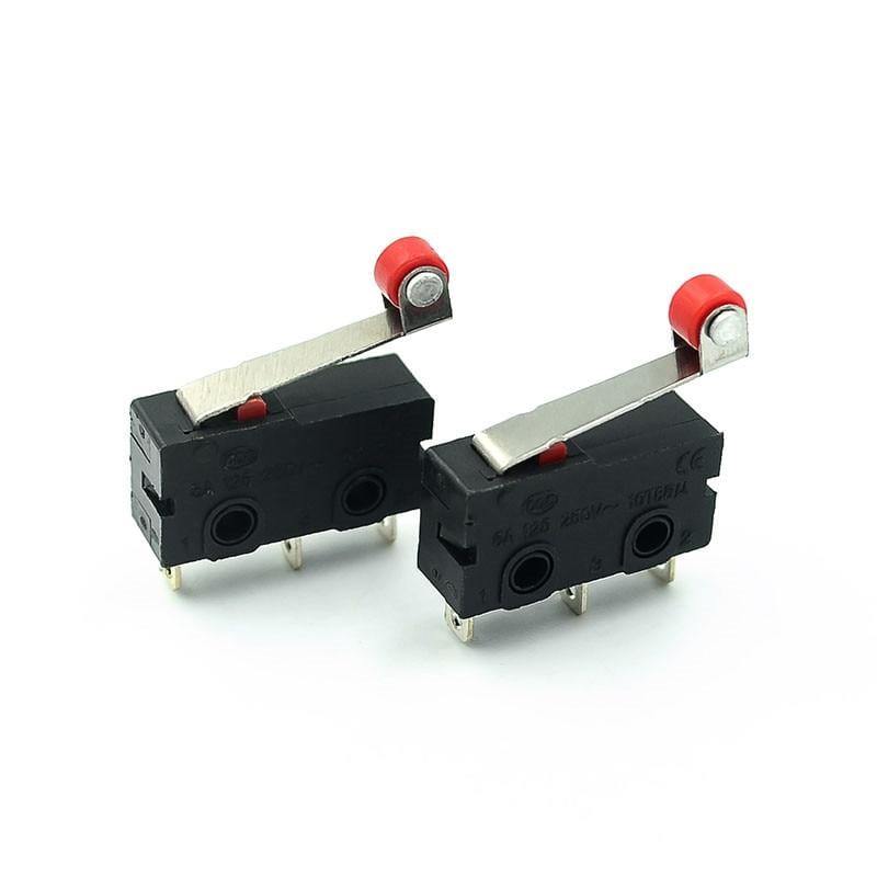 Planet Gates 400103 10pcs New Micro Roller Lever Arm Normally Open Close Limit Switch KW12-3 KW11-N