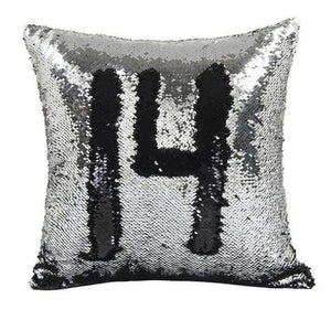 Planet Gates 400mm*400mm / 14 Pillow Mermaid Sequin Pillow Case Magical Color Changing Home Decor Sofa Cushions Cover 40x40cm