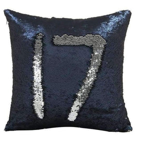 Planet Gates 400mm*400mm / 17 Pillow Mermaid Sequin Pillow Case Magical Color Changing Home Decor Sofa Cushions Cover 40x40cm