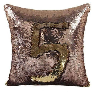 Planet Gates 400mm*400mm / 5 Pillow Mermaid Sequin Pillow Case Magical Color Changing Home Decor Sofa Cushions Cover 40x40cm