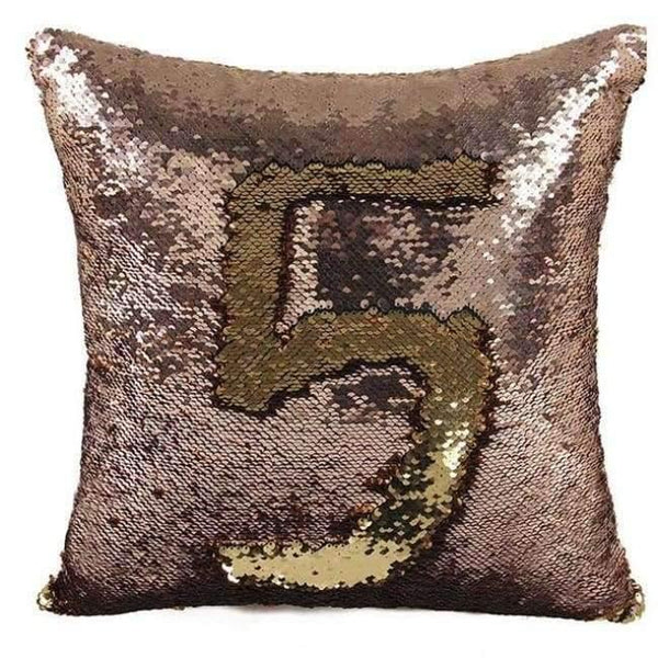 Planet Gates 400mm*400mm / 5 Pillow Mermaid Sequin Pillow Case Magical Color Changing Home Decor Sofa Cushions Cover 40x40cm