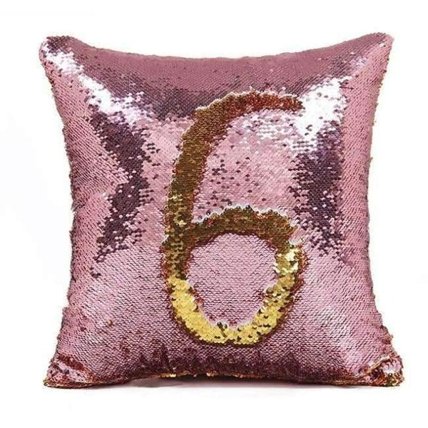 Planet Gates 400mm*400mm / 6 Pillow Mermaid Sequin Pillow Case Magical Color Changing Home Decor Sofa Cushions Cover 40x40cm