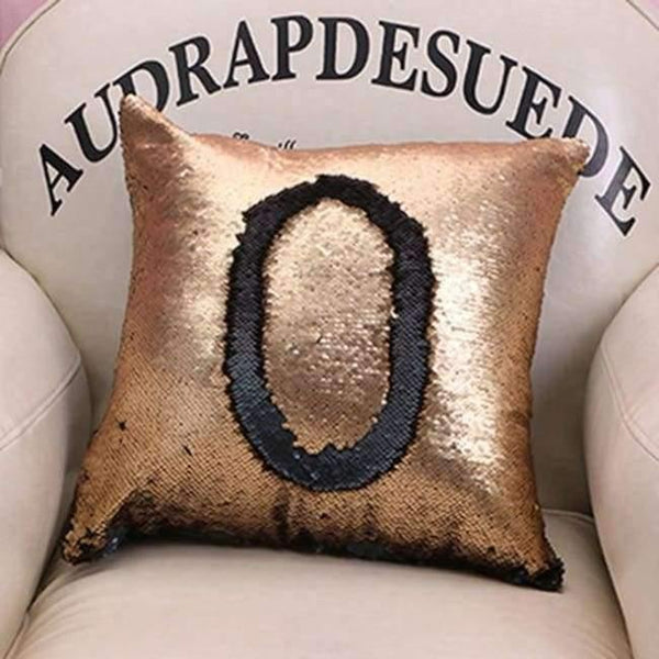 Planet Gates 400mm*400mm / MatblackMatgolden Pillow Mermaid Sequin Pillow Case Magical Color Changing Home Decor Sofa Cushions Cover 40x40cm