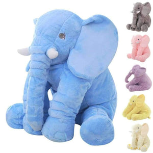 Planet Gates 40cm/60cm Height Large Plush Elephant Doll Toy Kids Sleeping Back Cushion Cute Stuffed Elephant Baby Accompany Doll Xmas Gift