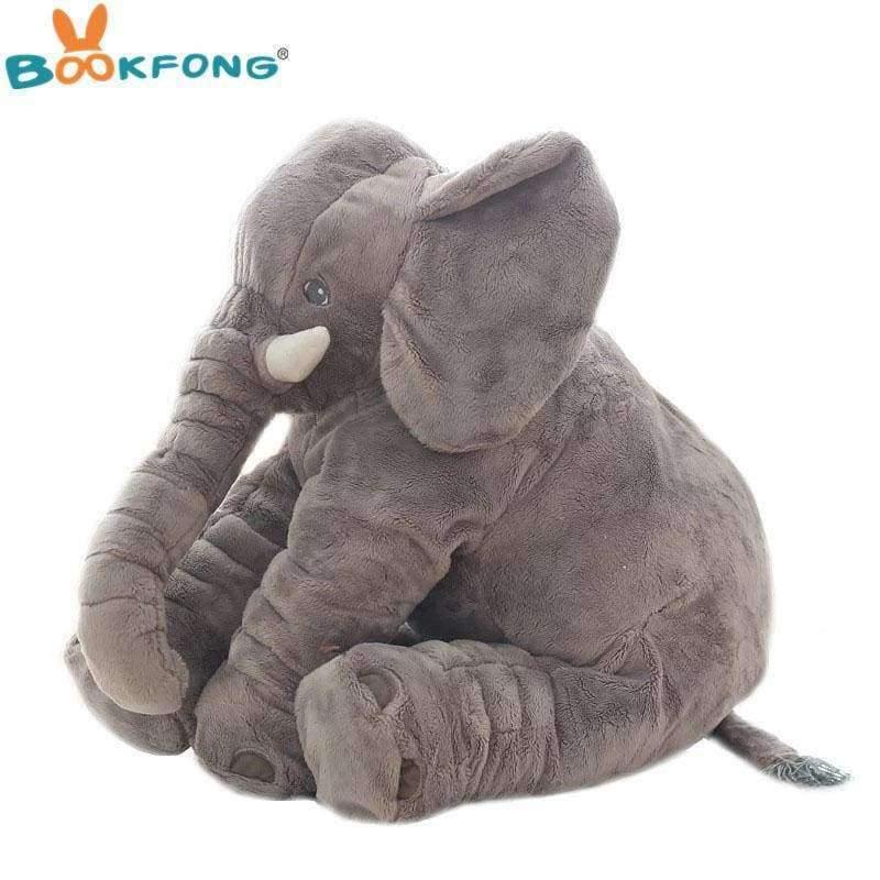 Planet Gates 40cm/60cm Large Plush Elephant Doll Kids Sleeping Soft Back Cushion Cute Stuffed Elephant Baby Accompany Doll Xmas Gift
