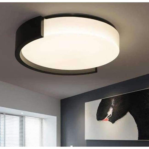 Planet Gates 40cm black / Cold White Office Led commercial lighting Luminaria Library Ceiling Lights  Bedroom Living Room Dining Room Kitchen Balcony led work Lamps