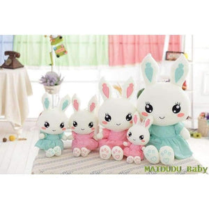 Planet Gates 40cm / Blue New Cute Wearing dress Rabbit plush toys bunny Stuffed dolls kids toys birthday gifts,clothes can be take off