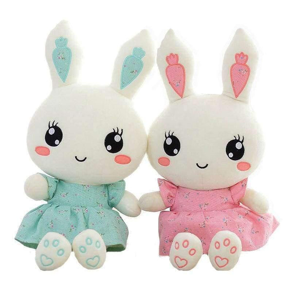 Planet Gates 40cm / Blue New Cute Wearing dress Rabbit plush toys bunny Stuffed dolls kids toys birthday gifts,clothes can be take off