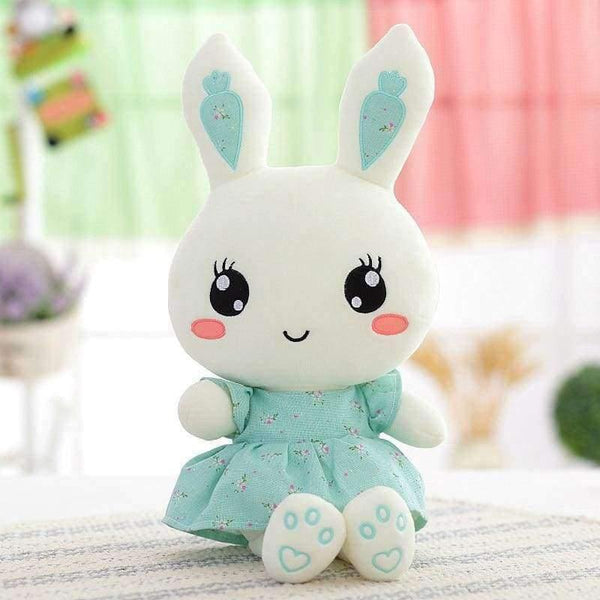 Planet Gates 40cm / Blue New Cute Wearing dress Rabbit plush toys bunny Stuffed dolls kids toys birthday gifts,clothes can be take off