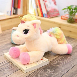 Planet Gates 40cm / Pink 40cm 60cm 80cm Rainbow Unicorn Plush Toys Kawaii Kids Toys Stuffed Cartoon Animal Baby Doll Children Christmas Birthday Gift