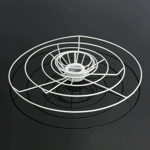 Planet Gates 40cm Smuxi Circular Lampshade Frame Ring 11/12/14/20/30/40cm Diameter Lamp Light Shade DIY Making Kit Set E27 Lampshade Frame