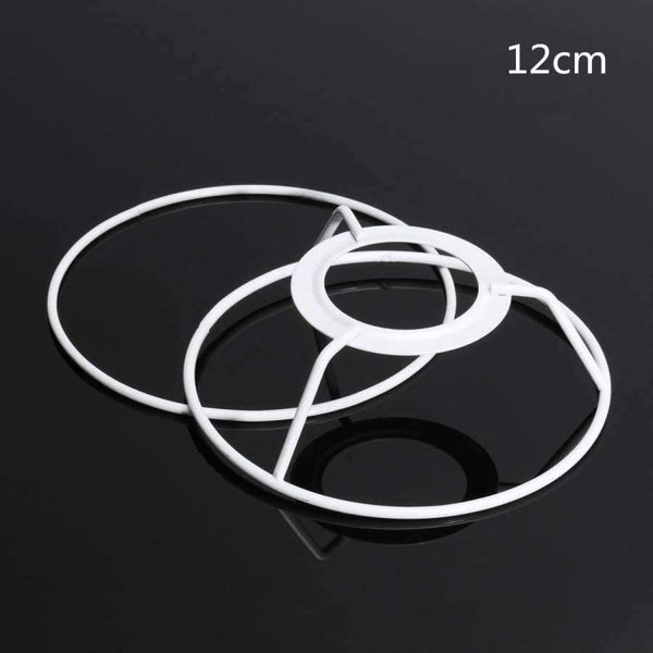Planet Gates 40cm Smuxi Circular Lampshade Frame Ring 11/12/14/20/30/40cm Diameter Lamp Light Shade DIY Making Kit Set E27 Lampshade Frame